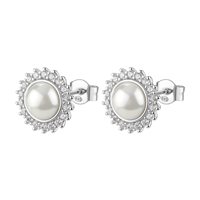 Pendientes Brosway Mujer FANCY INFINITE WHITE in Plata Perla FIW146